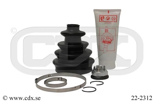 Bellow Kit, drive shaft (22-2312)