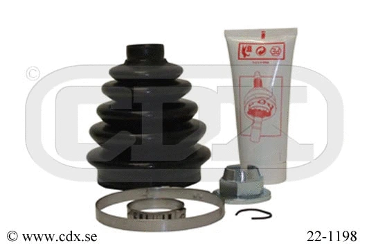 Bellow Kit, drive shaft (22-1198)