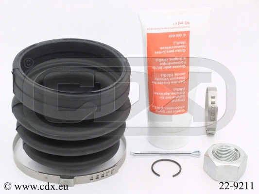 Bellow Kit, drive shaft (22-9211)