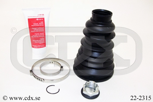 Bellow Kit, drive shaft (22-2315)