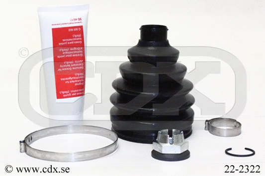 Bellow Kit, drive shaft (22-2322)