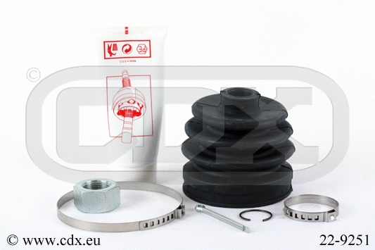 Bellow Kit, drive shaft (22-9251)