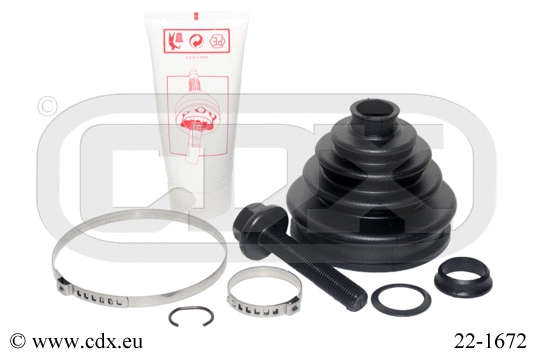 Bellow Kit, drive shaft (22-1672)