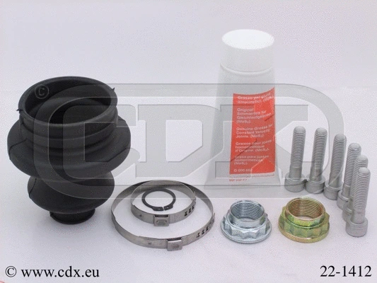 Bellow Kit, drive shaft (22-1412)
