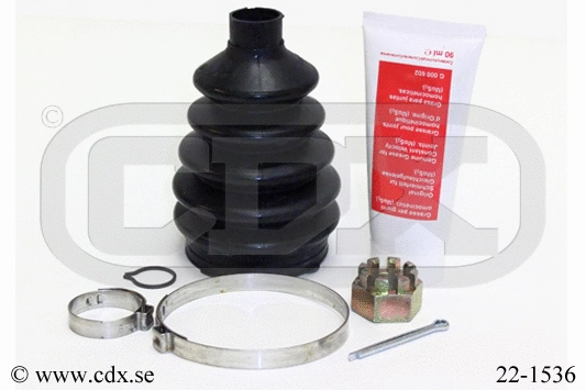 Bellow Kit, drive shaft (22-1536)
