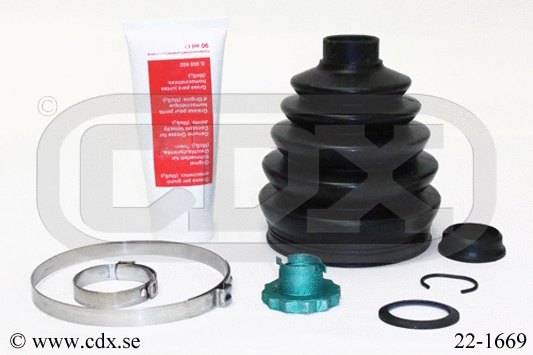 Bellow Kit, drive shaft (22-1669)
