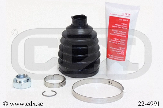 Bellow Kit, drive shaft (22-4991)