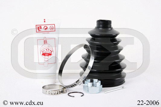 Bellow Kit, drive shaft (22-2006)