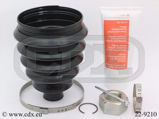 Bellow Kit, drive shaft (22-9210)