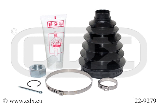 Bellow Kit, drive shaft (22-9279)