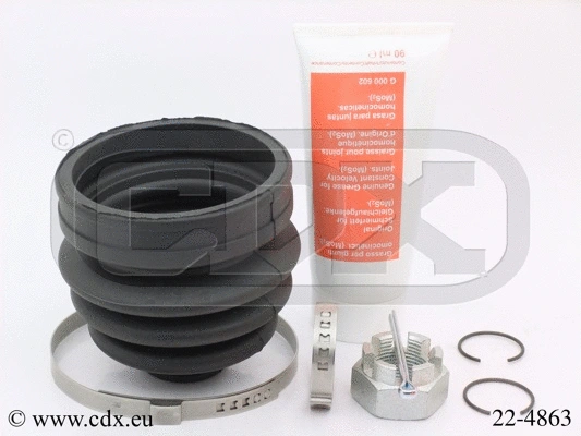 Bellow Kit, drive shaft (22-4863)