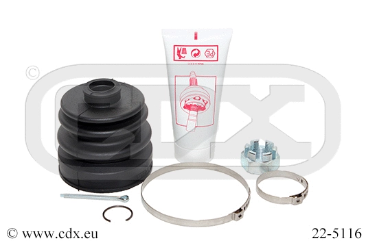 Bellow Kit, drive shaft (22-5116)