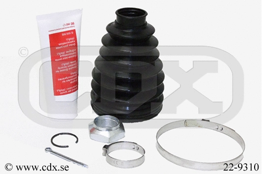 Bellow Kit, drive shaft (22-9310)