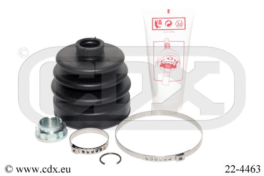 Bellow Kit, drive shaft (22-4463)