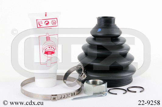 Bellow Kit, drive shaft (22-9258)