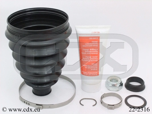 Bellow Kit, drive shaft (22-2316)