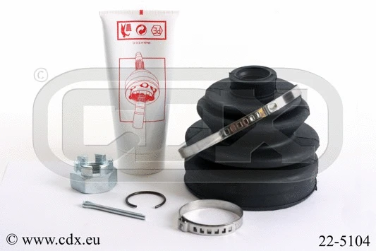 Bellow Kit, drive shaft (22-5104)