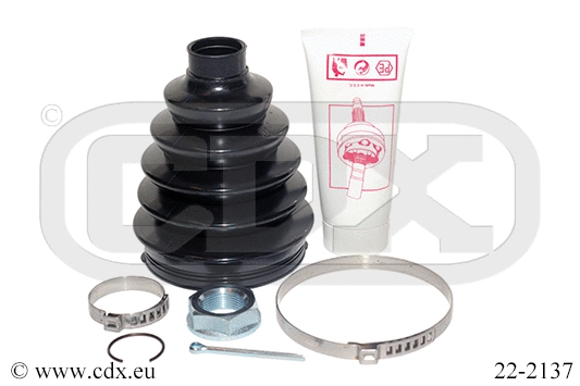 Bellow Kit, drive shaft (22-2137)