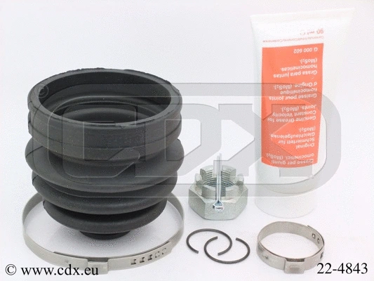 Bellow Kit, drive shaft (22-4843)