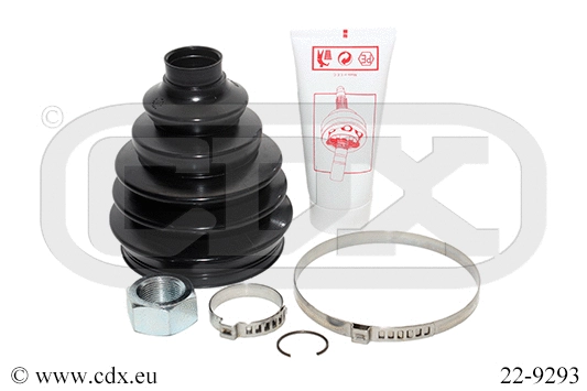 Bellow Kit, drive shaft (22-9293)