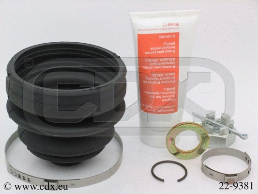 Bellow Kit, drive shaft (22-9381)