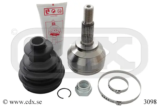 Joint Kit, drive shaft (3098)