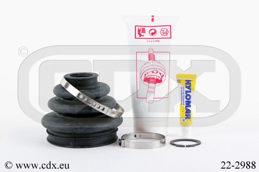 Bellow Kit, drive shaft (22-2988)