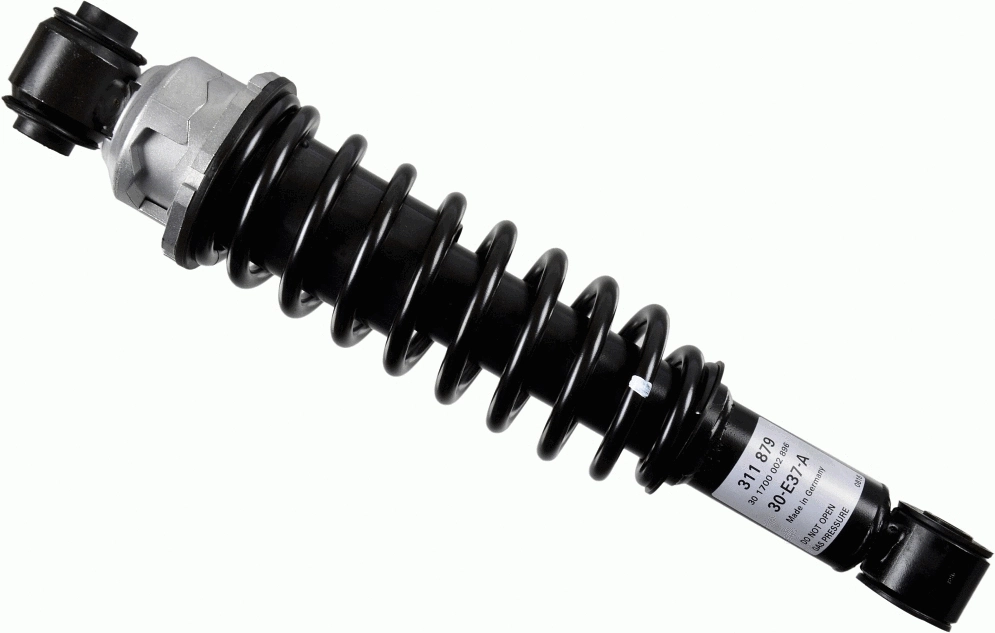 Shock Absorber, driver cab suspension (311 879)