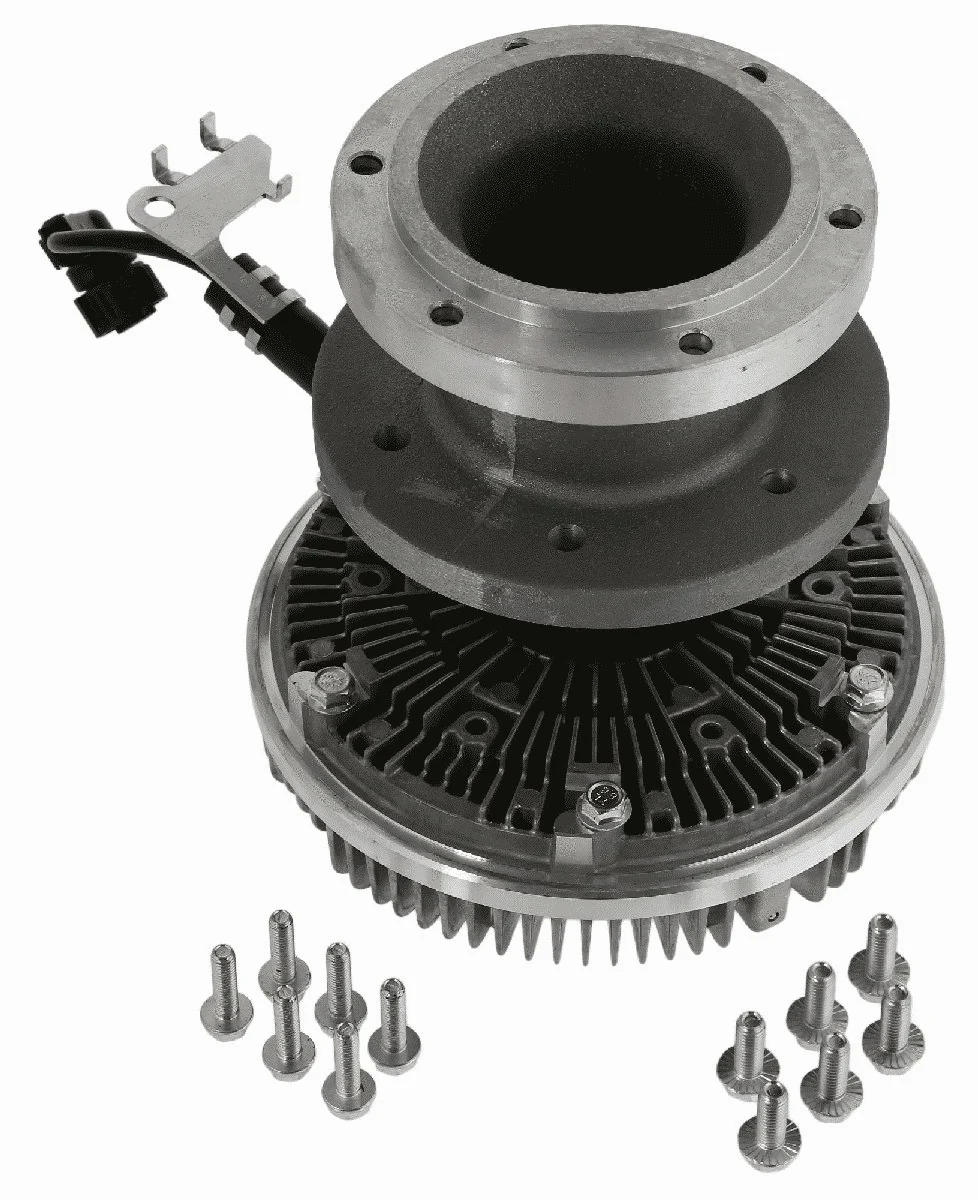 Clutch, radiator fan