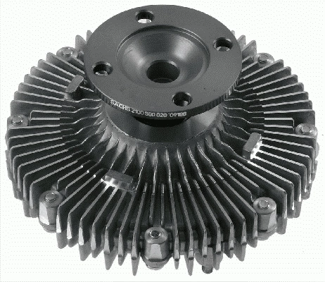 Clutch, radiator fan