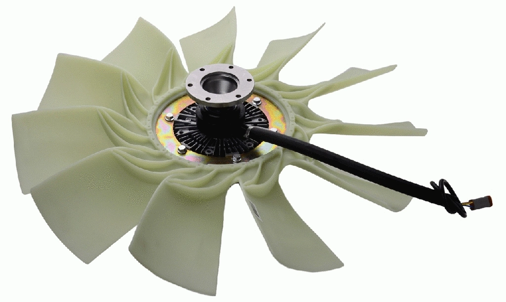 Clutch, radiator fan