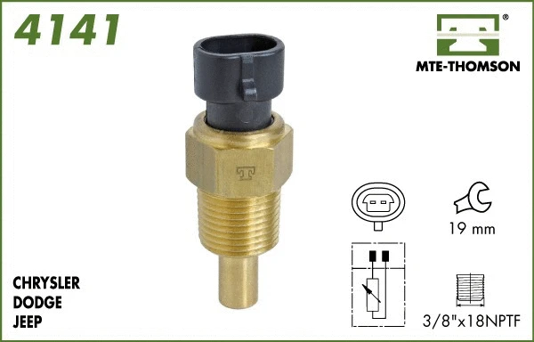 Sensor, coolant temperature (4141)