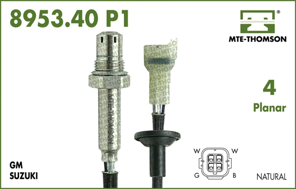 Lambda Sensor (8953.40.052P1)