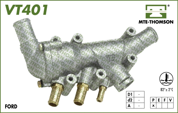 Thermostat, coolant (VT401.82)