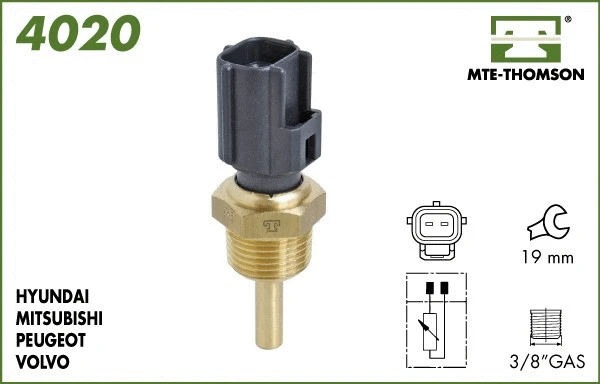 Sensor, coolant temperature (4020)