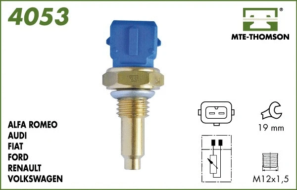 Sensor, coolant temperature (4053)