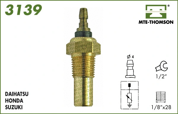 Sensor, coolant temperature (3139)