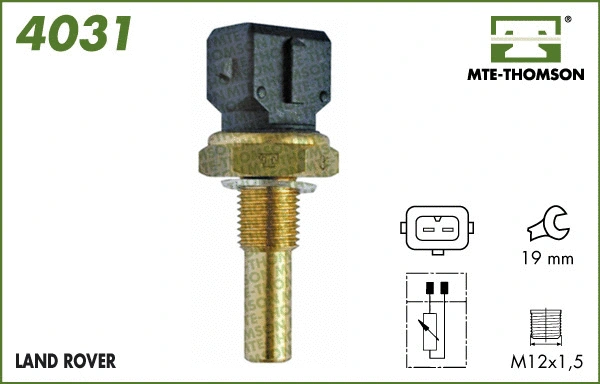 Sensor, coolant temperature (4031)