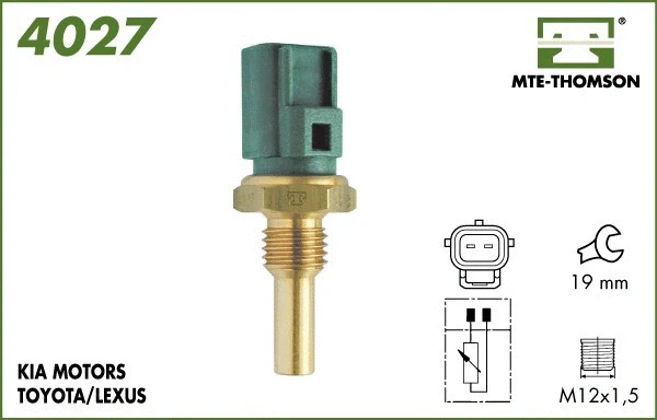 Sensor, coolant temperature (4027)