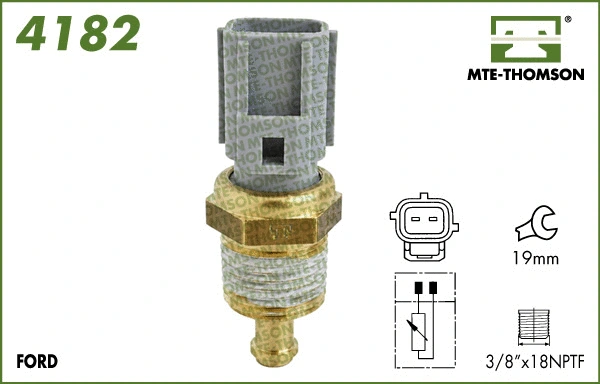 Sensor, coolant temperature (4182)