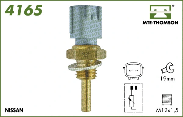 Sensor, coolant temperature (4165)