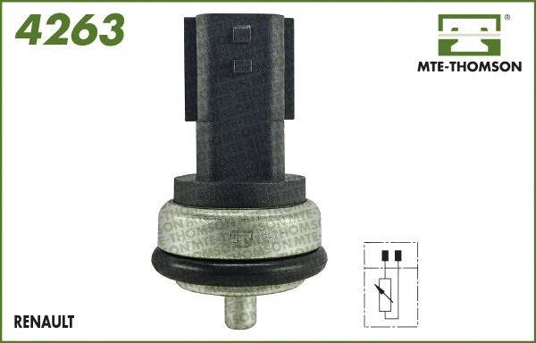 Sensor, coolant temperature (4263)