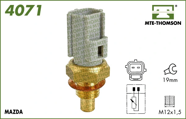 Sensor, coolant temperature (4071)