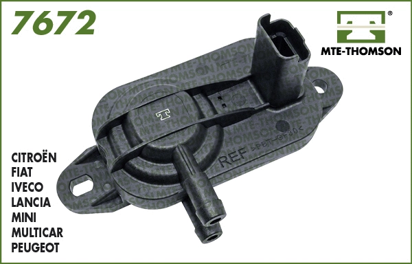 Sensor, exhaust pressure (7672)