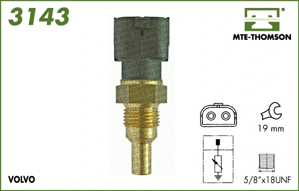 Sensor, coolant temperature (3143)
