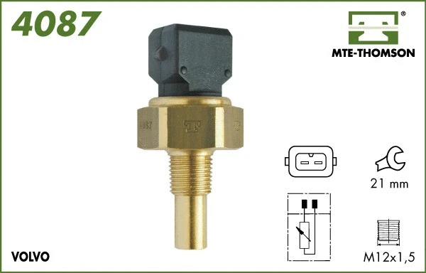 Sensor, coolant temperature (4087)