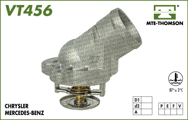 Thermostat, coolant (VT456.87)