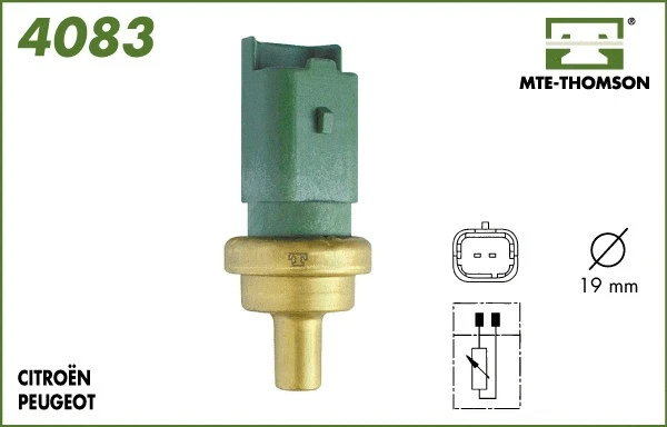 Sensor, coolant temperature (4083)