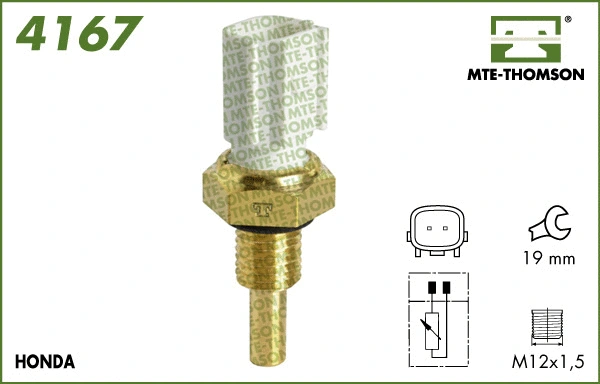 Sensor, coolant temperature (4167)