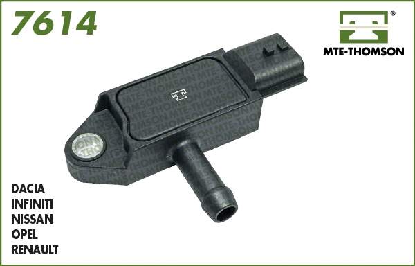 Sensor, exhaust pressure (7614)